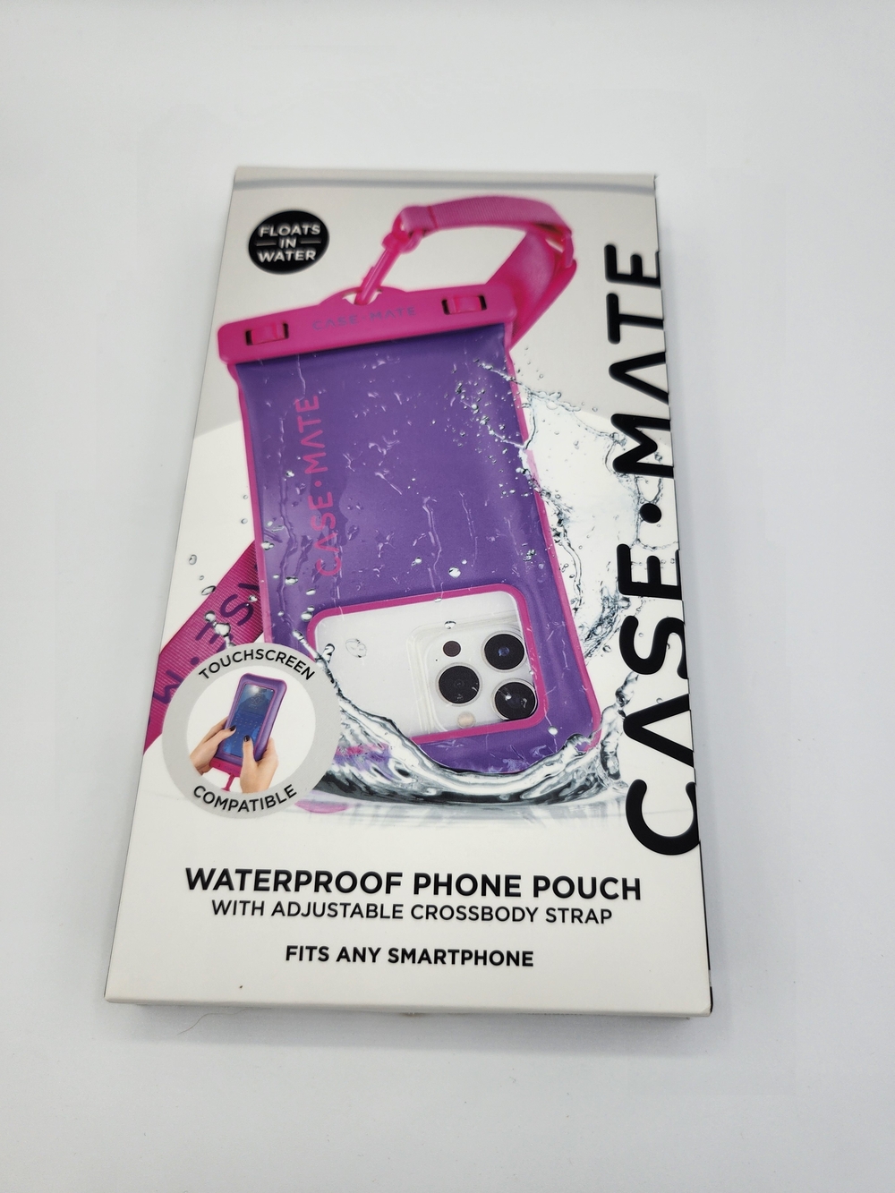Case-Mate Waterproof Phone Pouch - Purple & Pink